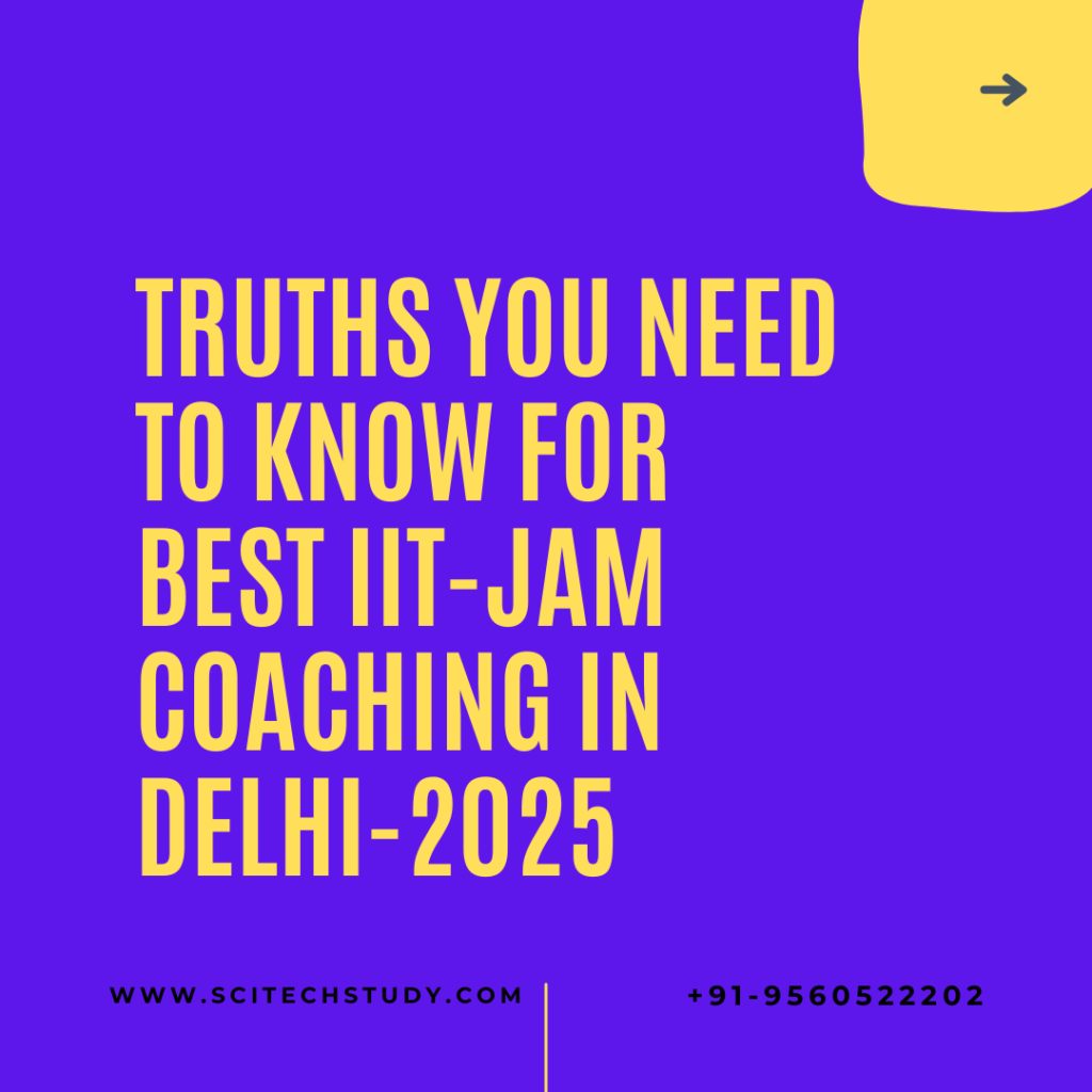 Best IIT-JAM Coaching in Delhi 2025