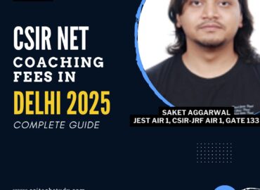 CSIR NET Coaching Fees in Delhi 2025