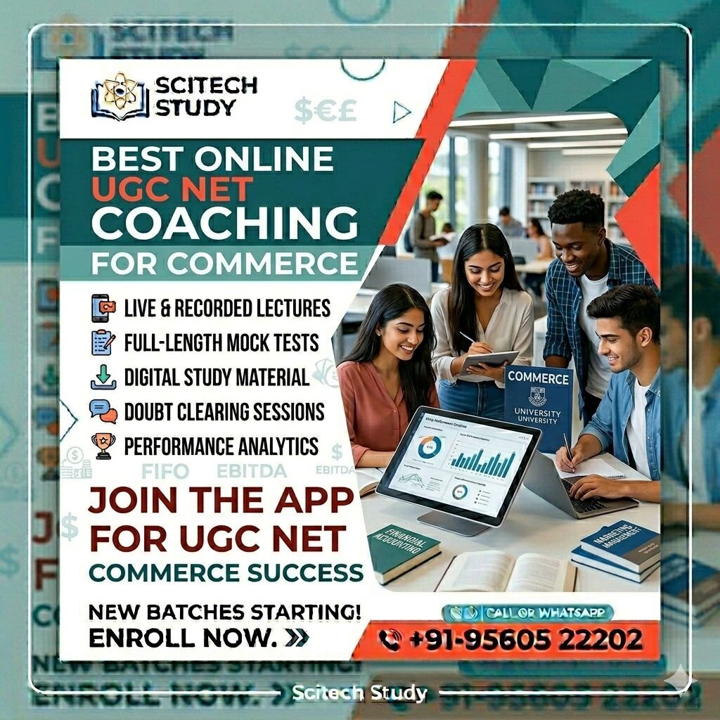 Best Online UGC NET Coaching for Commerce