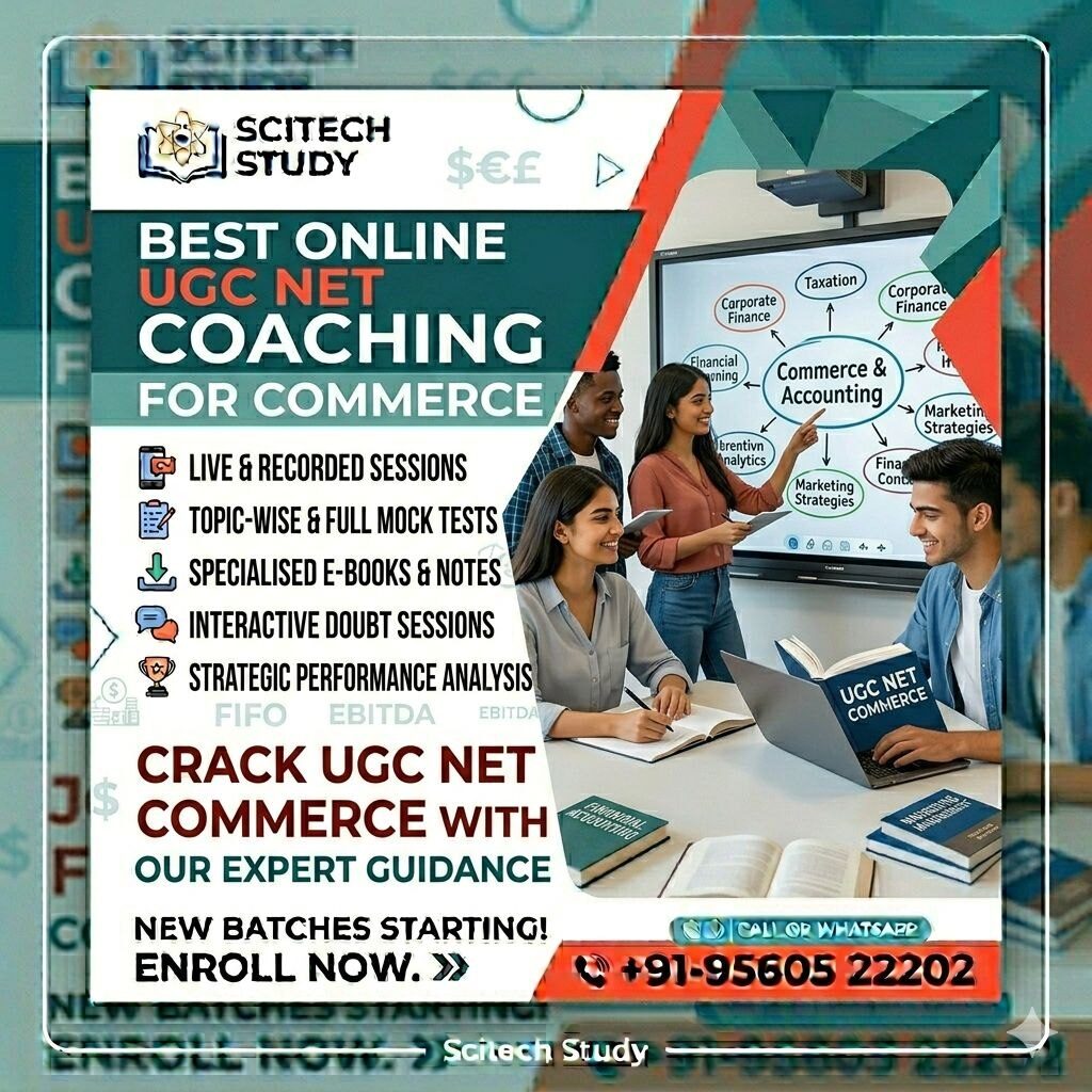 Best Online UGC NET Coaching for Commerce