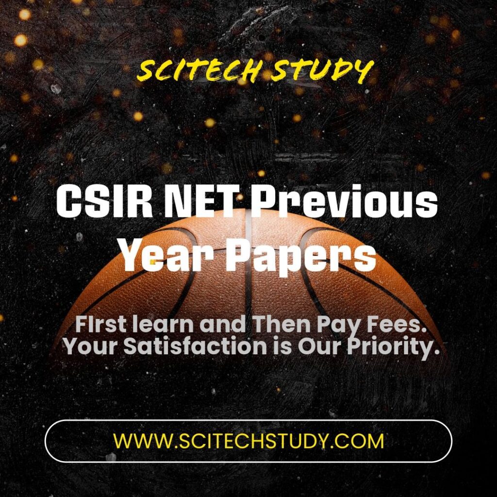 CSIR NET Previous Year Papers