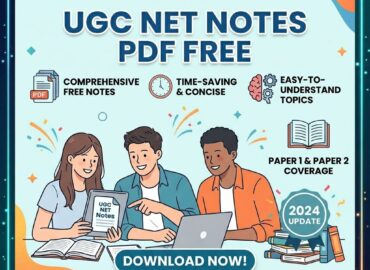 Download UGC NET Notes PDF Free
