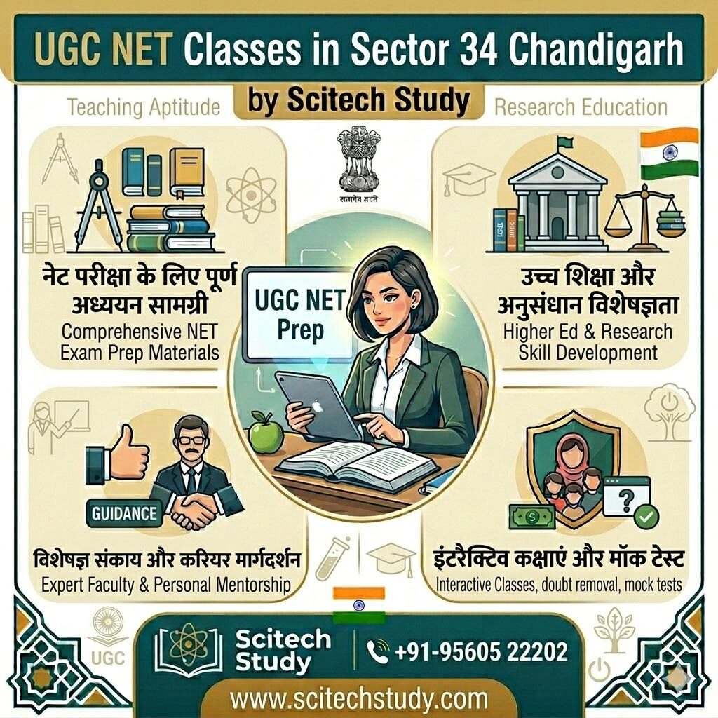 UGC NET Classes in Sector 34 Chandigarh