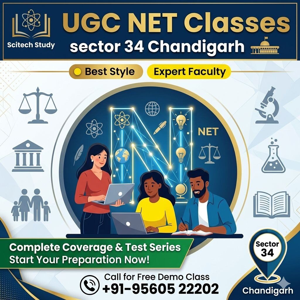 UGC NET Classes in Sector 34 Chandigarh
