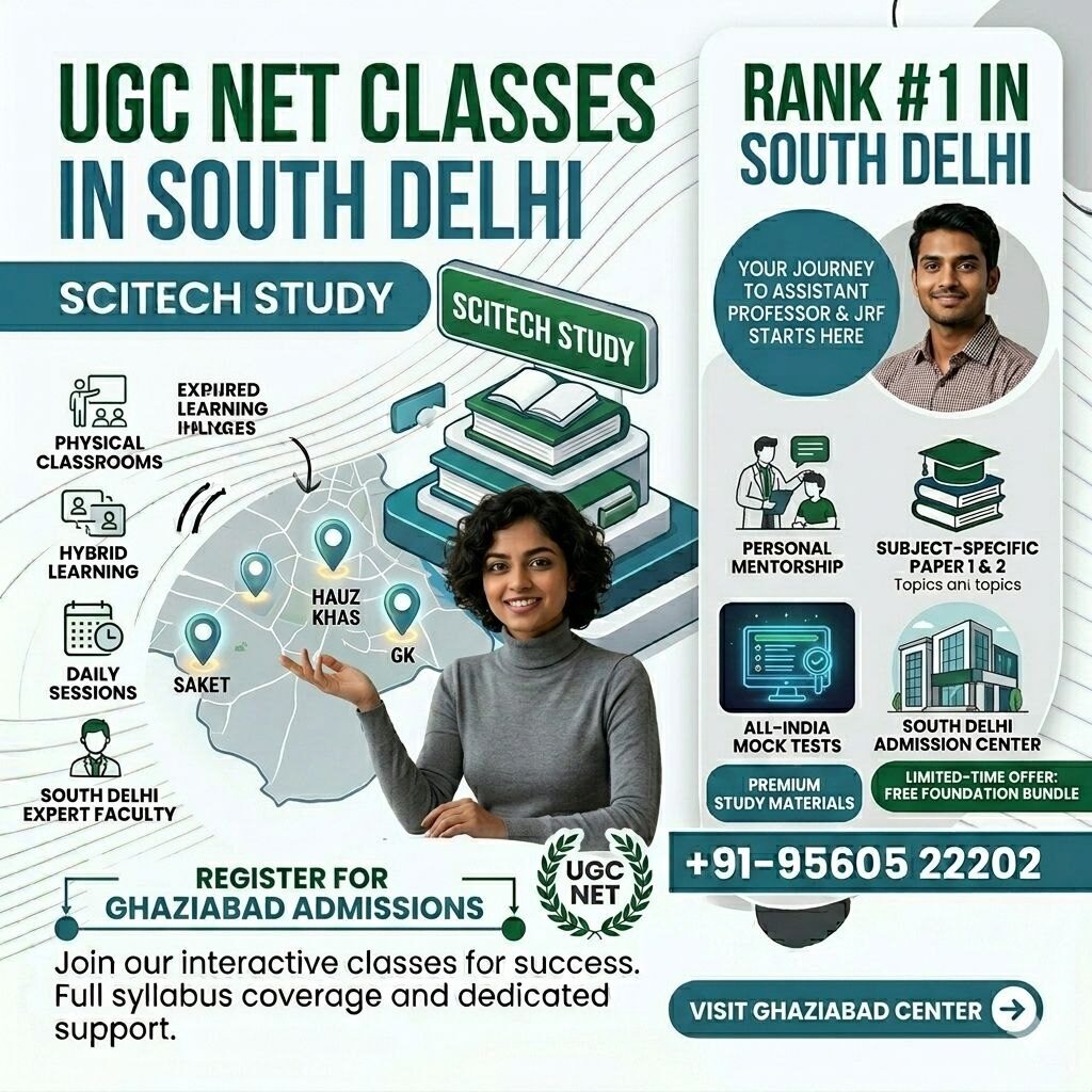 UGC NET Classes in South Delhi