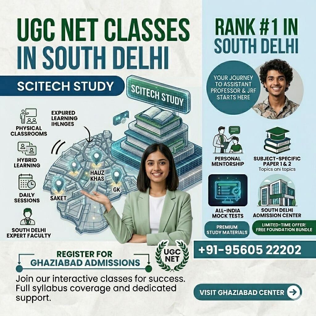 UGC NET Classes in South Delhi