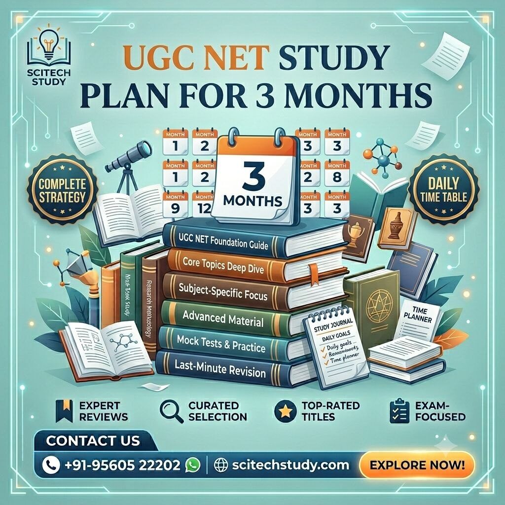 UGC NET Study Plan for 3 Months