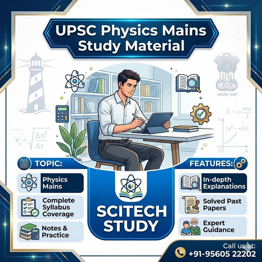 UPSC Physics Mains Study Material