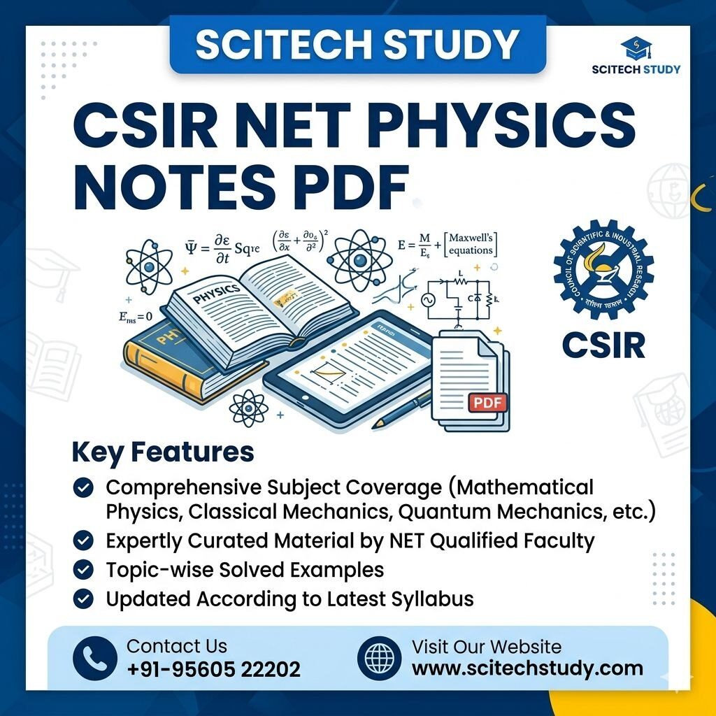 CSIR NET Physics Notes PDF