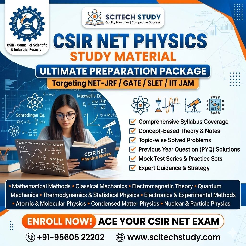 CSIR NET Physics Study Material