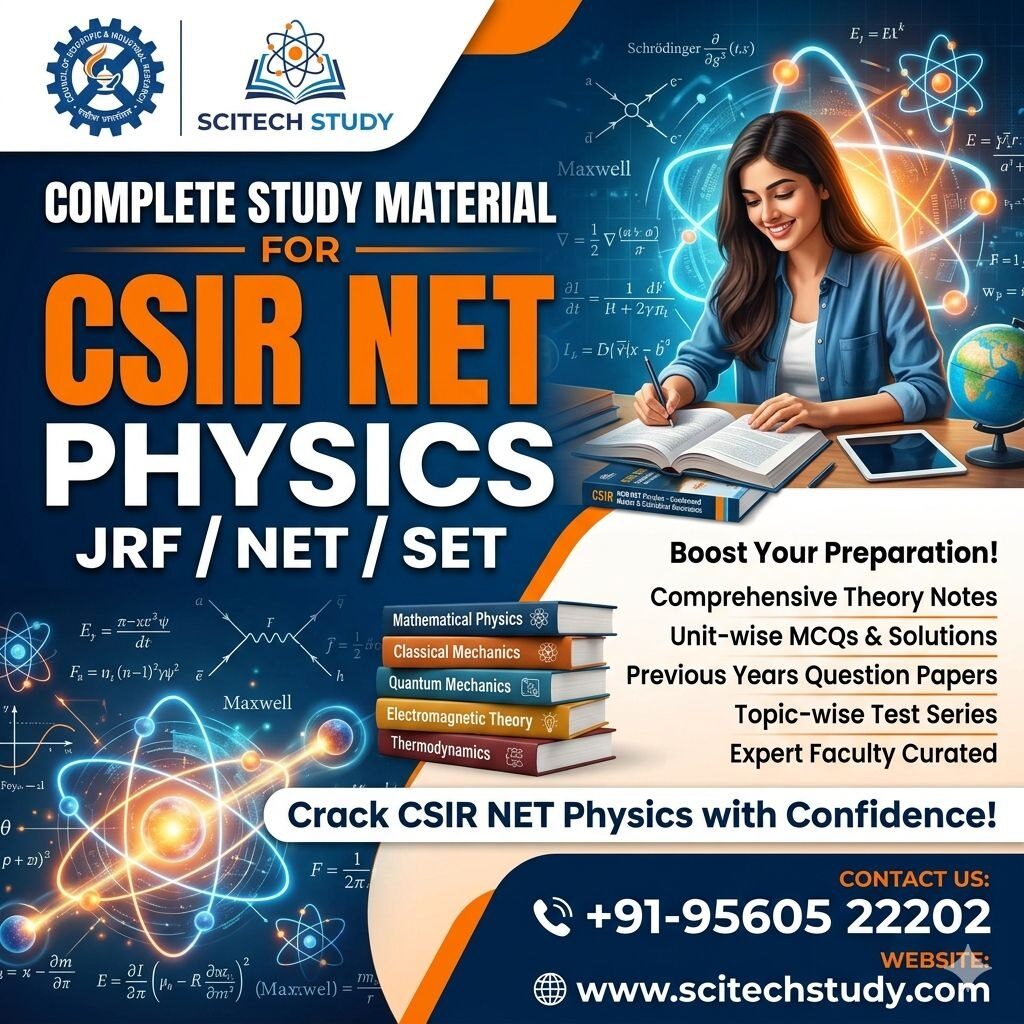CSIR NET Physics Study Material