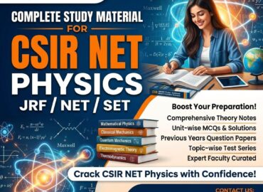CSIR NET Physics Study Material