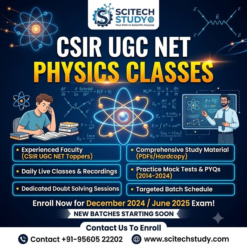 CSIR UGC NET Physics Classes