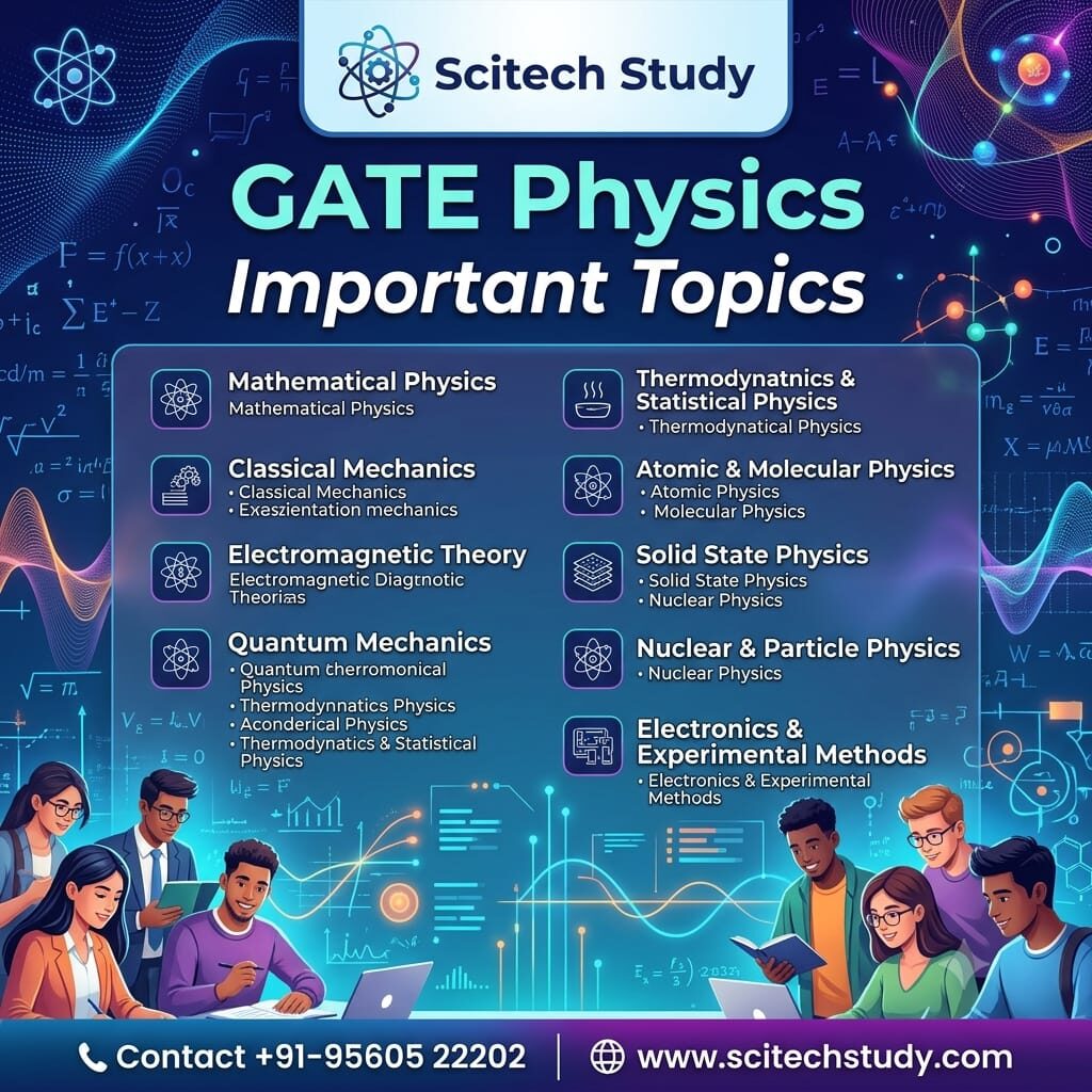 GATE Physics Important Topics