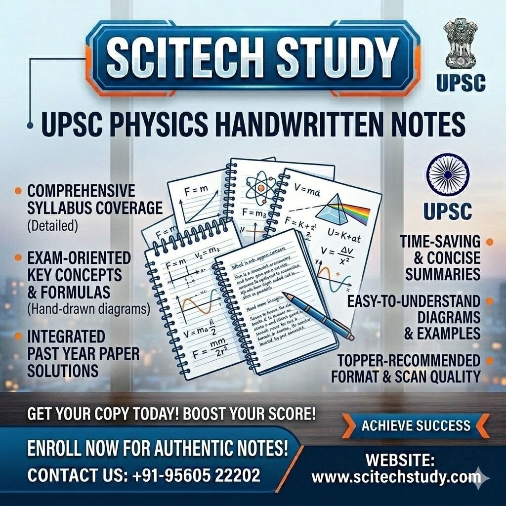 UPSC Physics Handwritten Notes