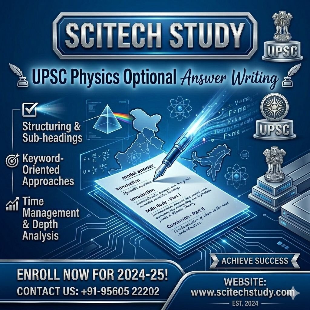 UPSC Physics Optional Answer Writing