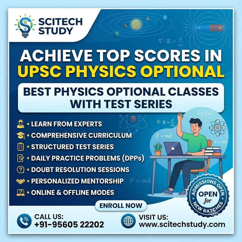 Best Physics Optional Classes with Test Series