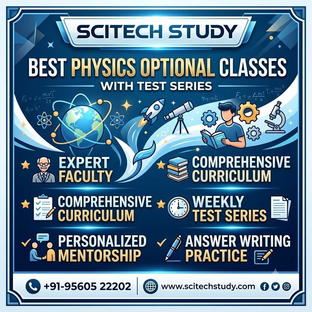 Best Physics Optional Classes with Test Series