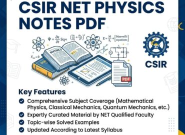 CSIR NET Physics Notes PDF