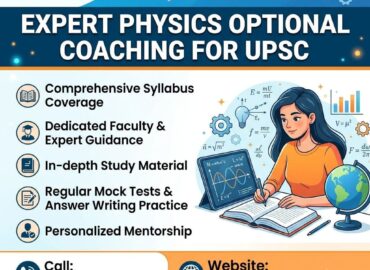 Expert Physics Optional Coaching for UPSC