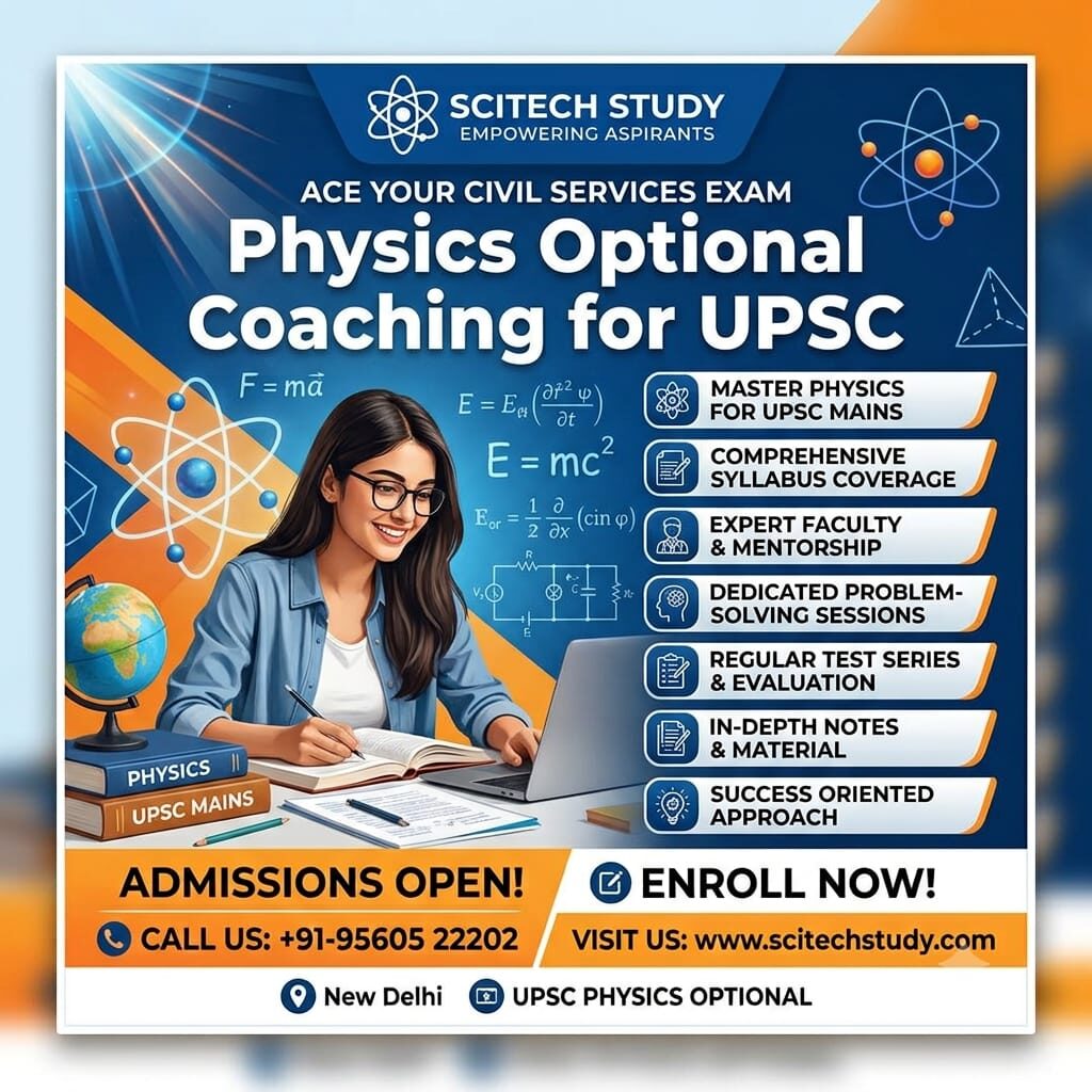 Physics Optional Coaching for UPSC