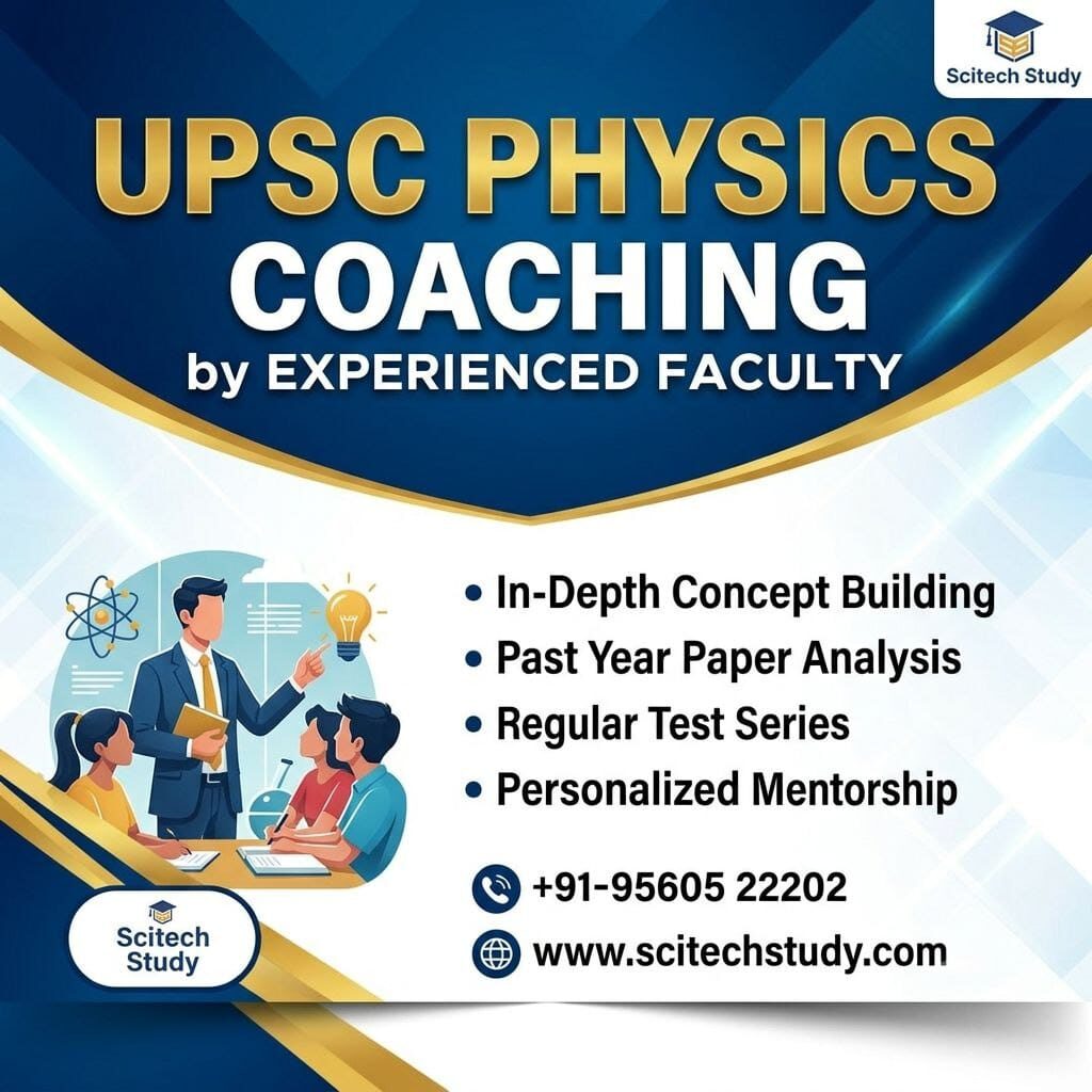 UPSC Physics Coaching by Experienced Faculty