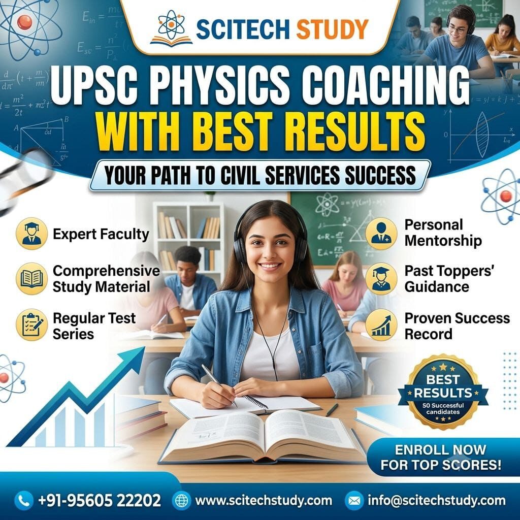 UPSC Physics Coaching with Best Results