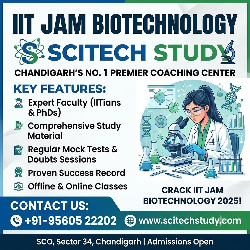 IIT JAM Biotechnology Coaching Centre Chandigarh
