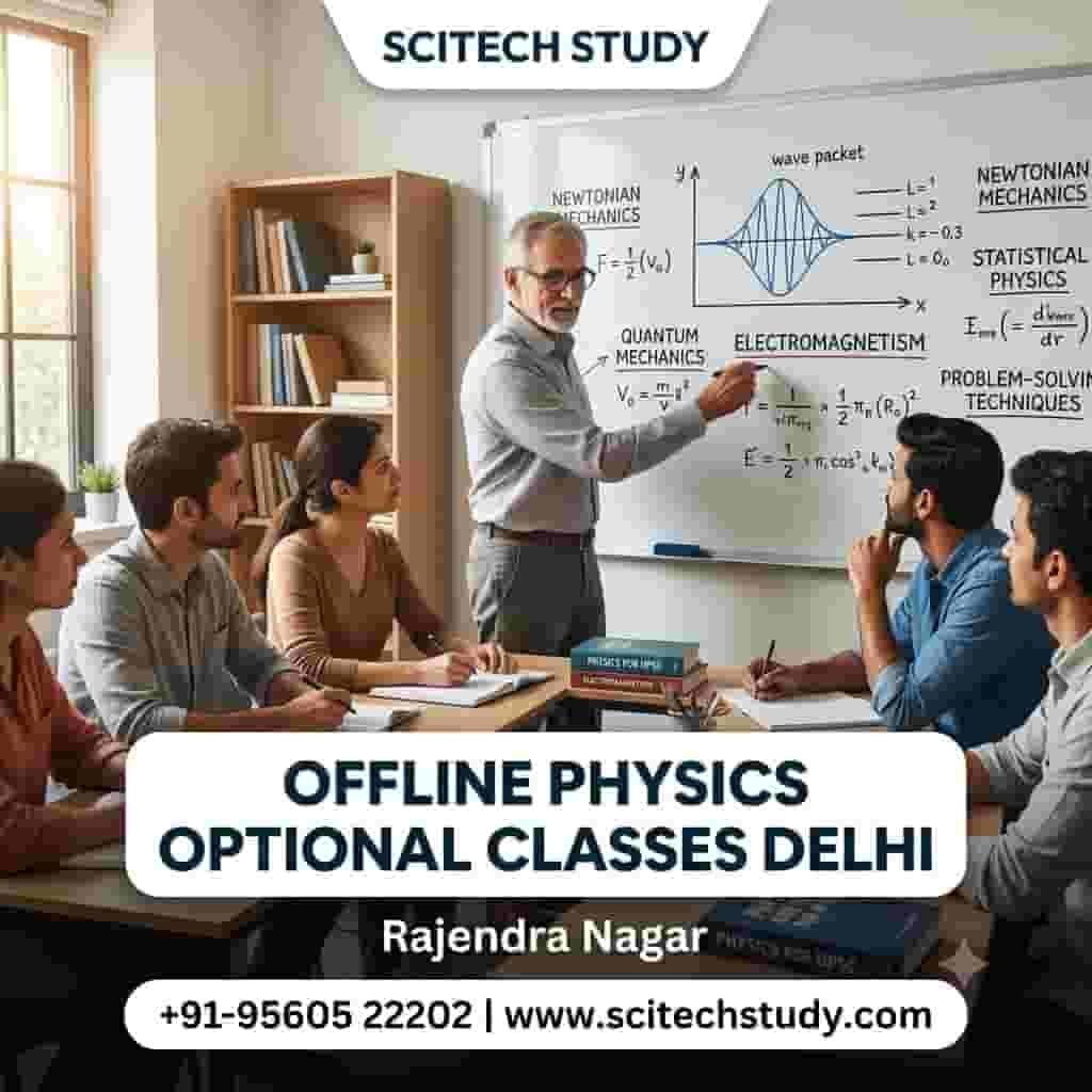 Offline Physics Optional Classes Delhi