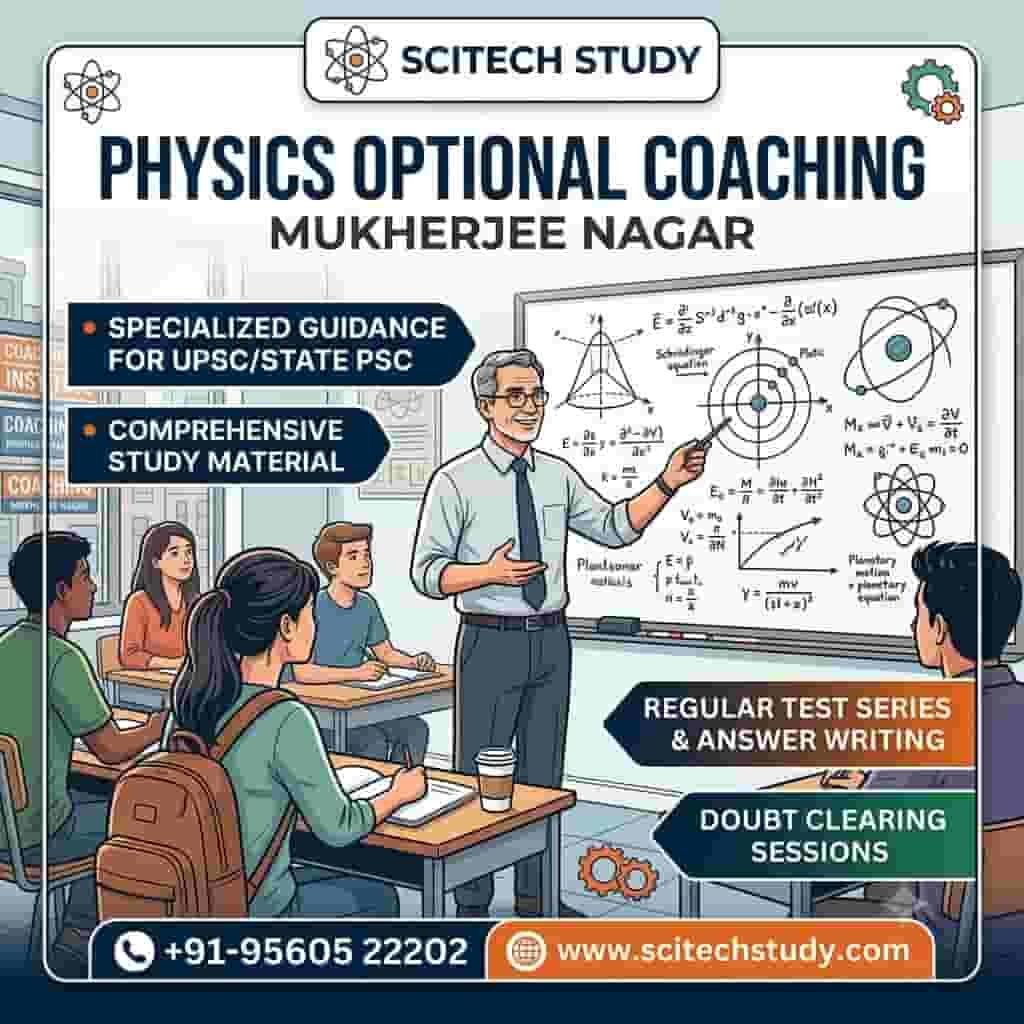 Physics Optional Coaching Mukherjee Nagar