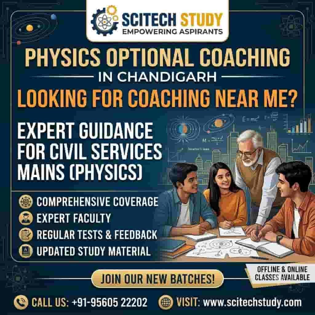 Physics Optional Coaching Near Me Chandigarh