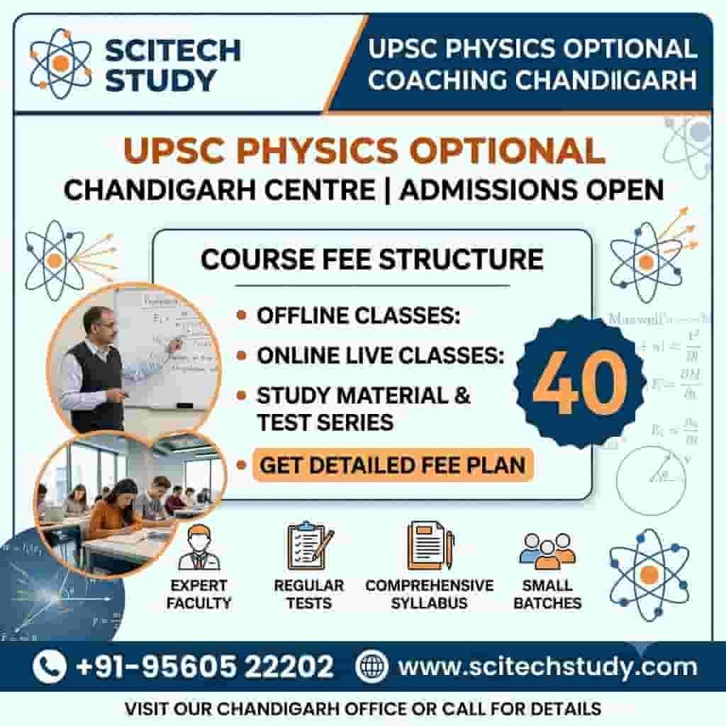 UPSC Physics Optional Coaching Fees Chandigarh