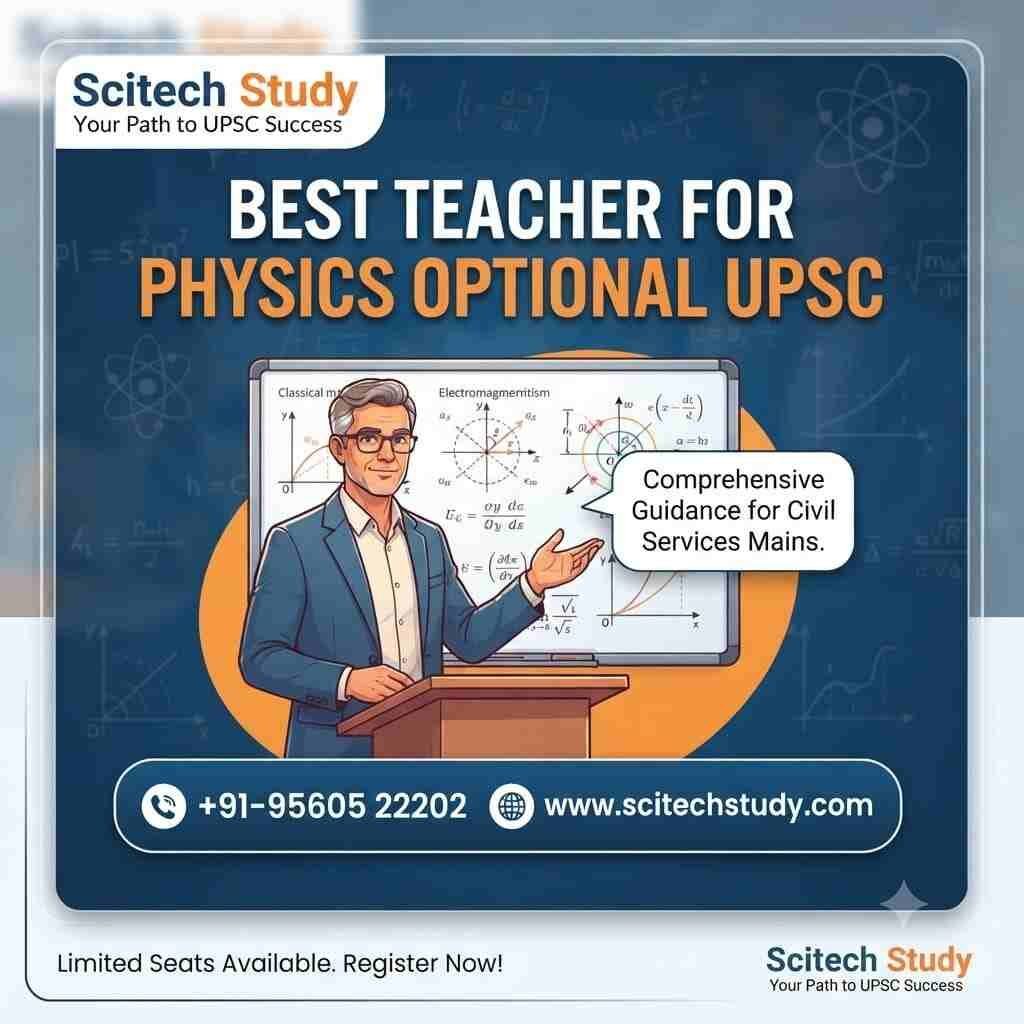 Best Teacher for Physics Optional UPSC