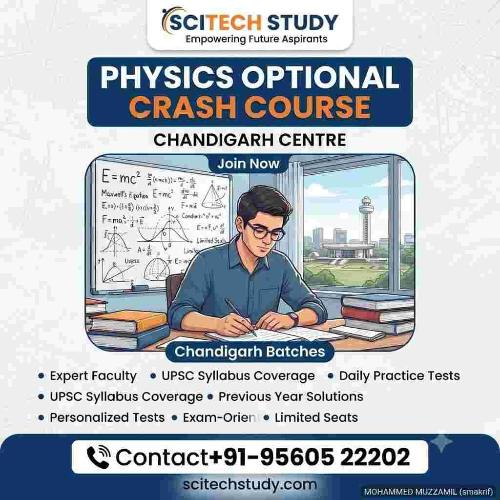 Physics Optional Crash Course Chandigarh