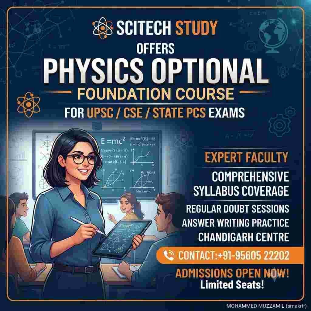 Physics Optional Foundation Course Chandigarh