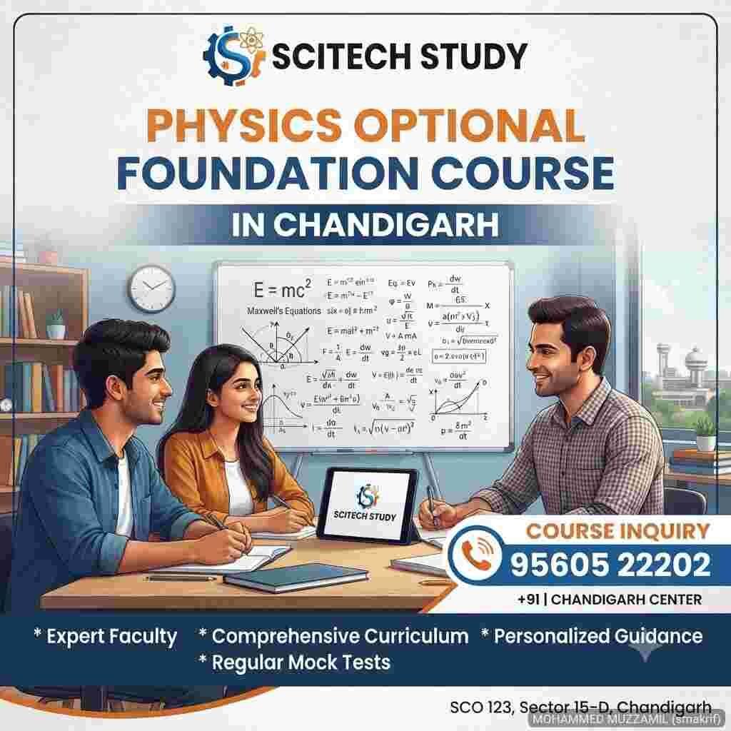 Physics Optional Foundation Course Chandigarh