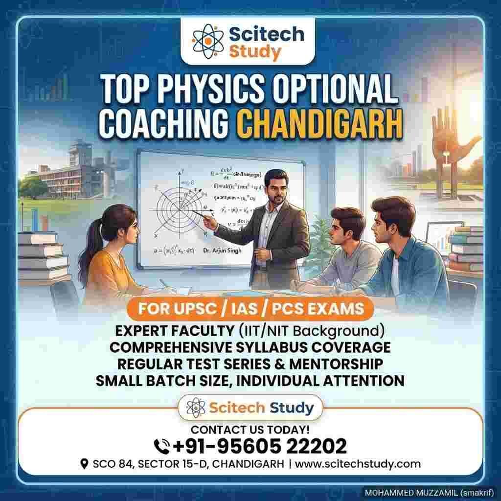 Top Physics Optional Coaching Chandigarh