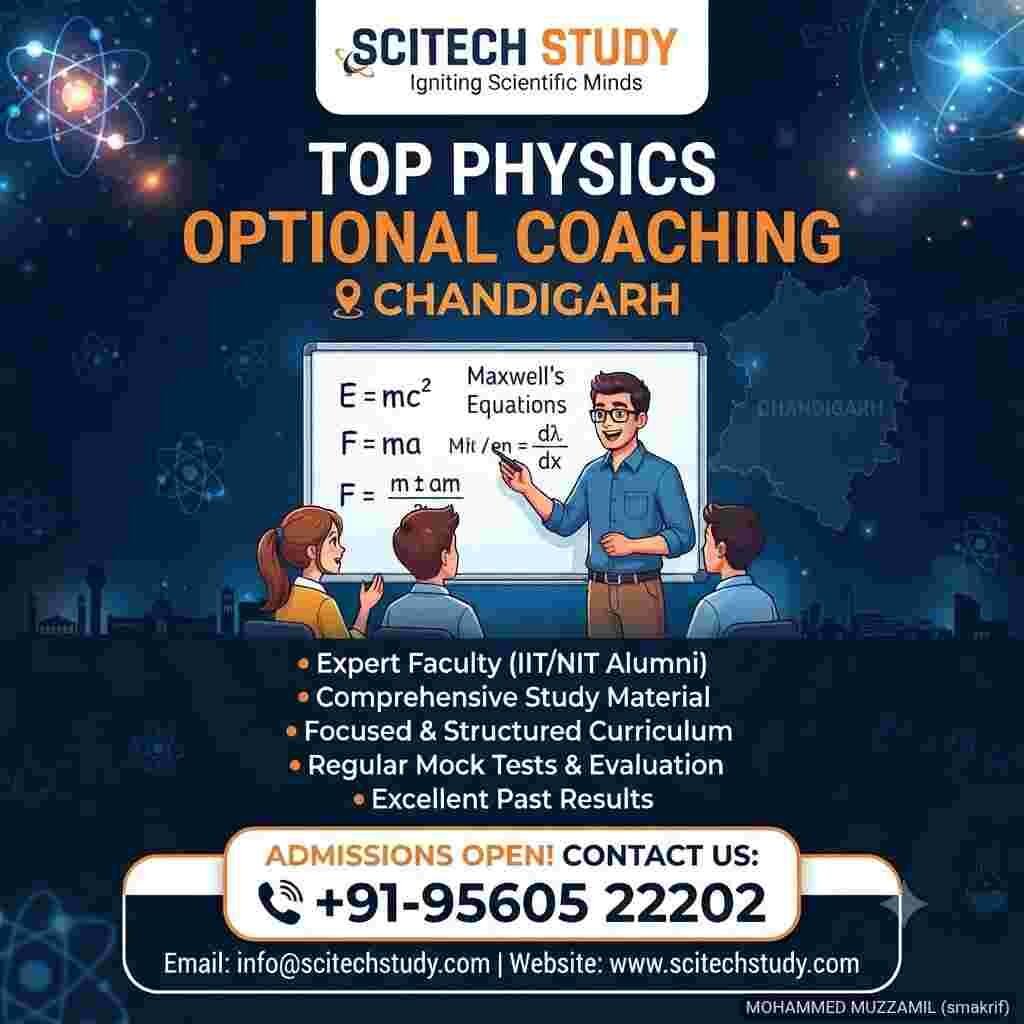 Top Physics Optional Coaching Chandigarh