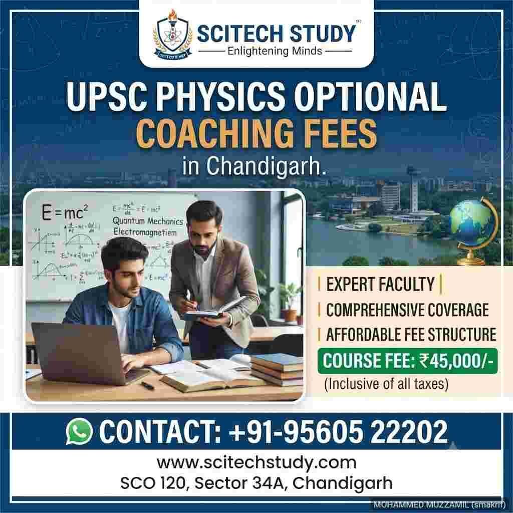UPSC Physics Optional Coaching Fees Chandigarh