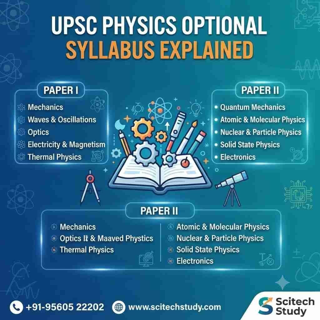 UPSC Physics Optional Syllabus Explained